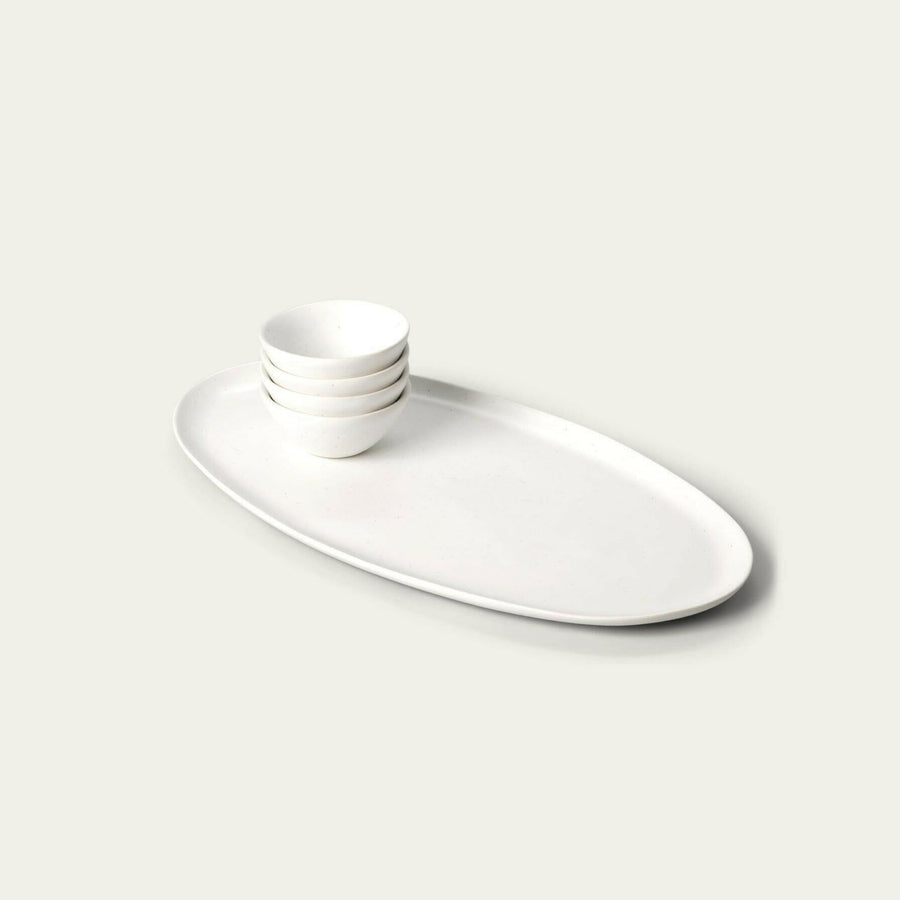 Elegant serving platter showcasing exquisite design, perfect for formal dining and stylish presentation.
